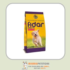 غذای خشک توله سگ نژاد بزرگ فیدار Fidar Dog Food Maxi Puppy وزن 8 کیلوگرم