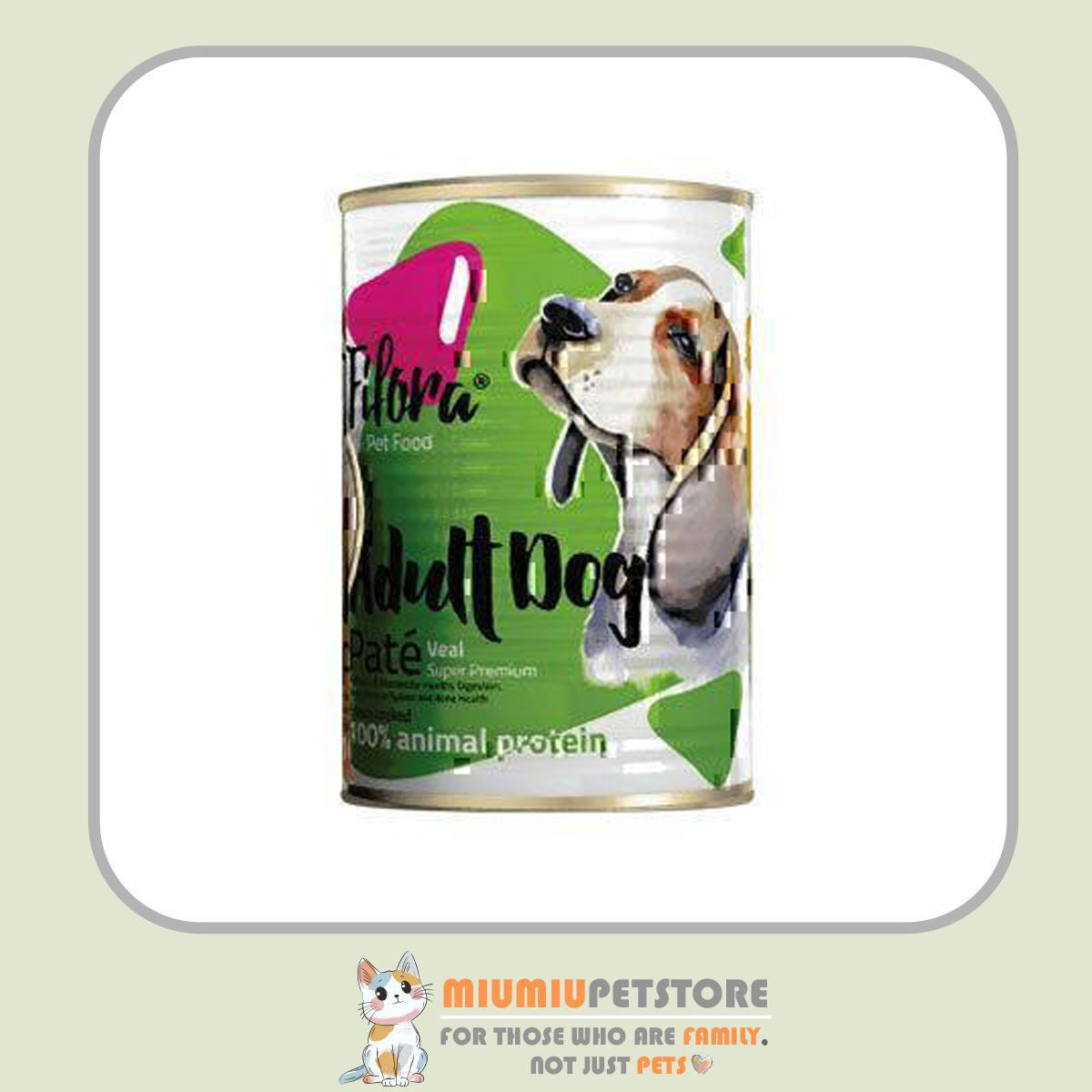 fifora-dog-food-medium-adult-veal-400g کنسرو غذای سگ نژاد متوسط فیفورا با طعم گوشت گوساله Fifora Medium Adult Pate Premium with Veal وزن 400 گرم