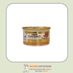 کنسرو غذای گربه گورمت با طعم جگر Gourmet Gold Liver Pate وزن 85 گرم
