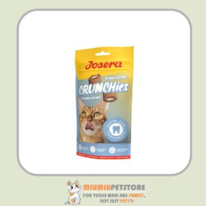 تشویقی بالشتی مراقبت از دندان گربه جوسرا Josera Cat Crunchies Dental وزن 60 گرم