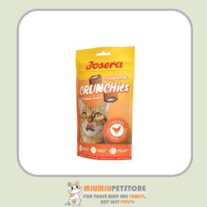 تشویقی بالشتی گربه جوسرا با طعم مرغ Josera Cat Crunchies With Chicken وزن 60 گرم