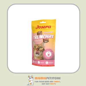 تشویقی بالشتی گربه جوسرا با طعم شیر Josera Cat Crunchies With Milk وزن 60 گرم