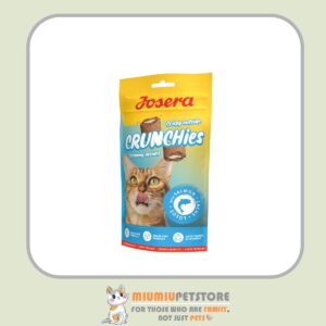 تشویقی بالشتی گربه جوسرا با طعم سالمون Josera Cat Crunchies With Salmon وزن 60 گرم