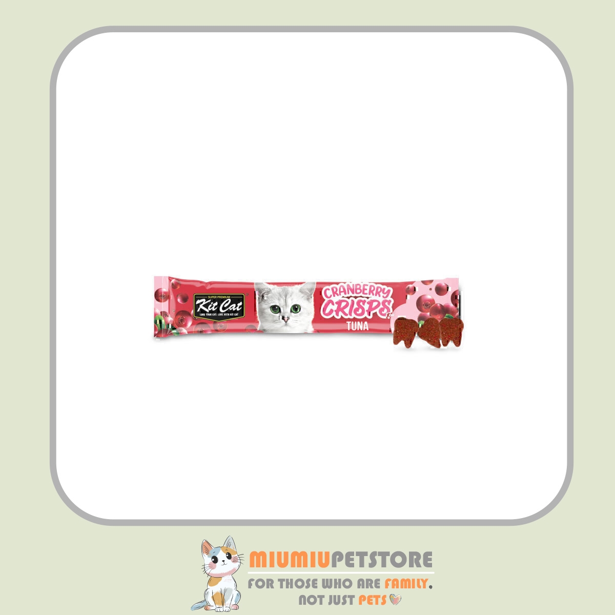 kit-cat-crisps-cat-treat-urinary-care-tuna-20g تشویقی چیپسی گربه Kit Cat Crisps – طعم ماهی تن – وزن ۲۰ گرم - Image 1