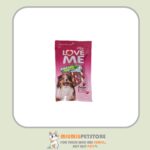 تشویقی سگ لاو می مدل دورپیچ گوشت Love Me Dog Treats وزن 80 گرم