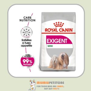 غذای خشک سگ نژاد کوچک بد غذا رویال کنین Royal Canin Mini Exigent وزن 3 کیلوگرم
