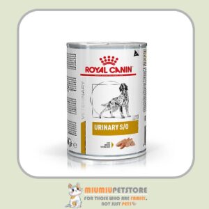 کنسرو درمانی سگ مخصوص مشکلات مجاری ادراری رویال کنین Royal Canin Urinary S/O وزن 410 گرم