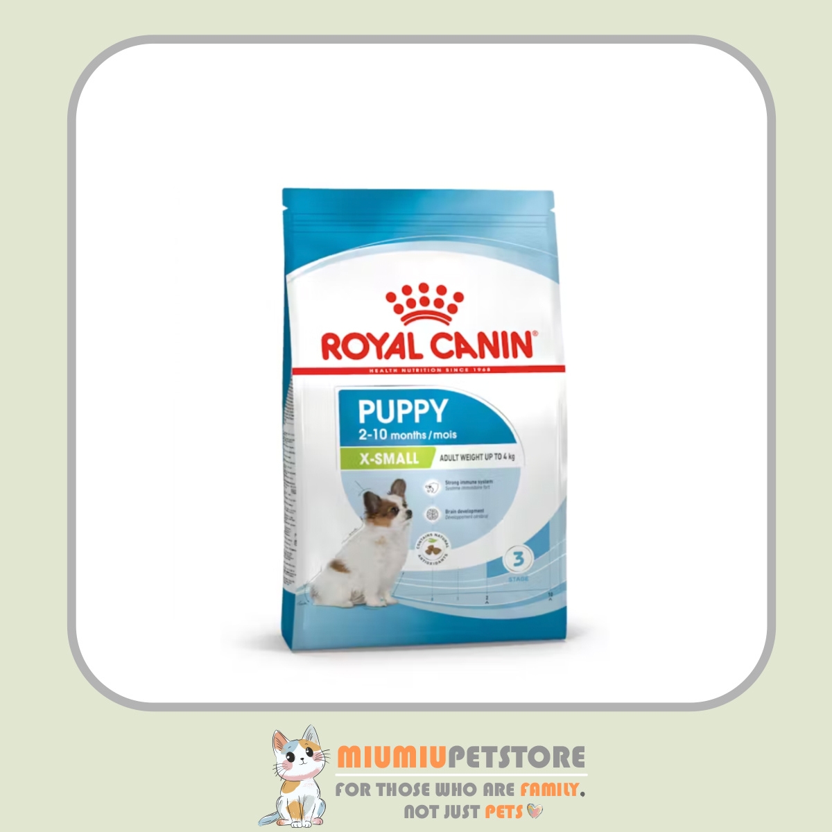 royal-canin-x-small-puppy-dry-food-1-5kg غذای خشک توله سگ Royal Canin X-Small Puppy – وزن ۱.۵ کیلوگرم - Image 1