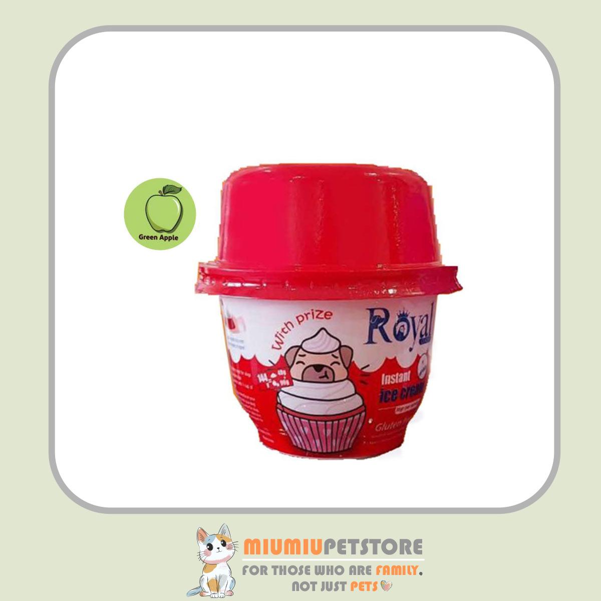 royal-coco-dog-ice-cream-powder-green-apple-48g بستنی پودری سگ رویال کوکو با طعم سیب سبز وزن 48 گرم