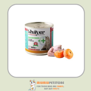 کنسرو سوپ ریکاوری گربه مرغ و کدو‌حلوایی شایر Shayer Recovery Soup With Chicken & Pumpkin وزن 300 گرم