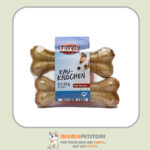 تشویقی سگ استخوان جویدنی تریکسی با طعم سیرابی Trixie Kau-Knochen بسته 2 عددی