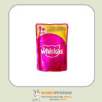 پوچ گربه ویسکاس با طعم گوشت گاو و پرندگان Whiskas Cat Pouch With Beef & Poultry In Jelly وزن 85 گرم