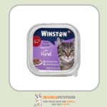 غذای کاسه ای گربه وینستون با طعم گوشت Winston Beef وزن 100 گرم