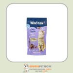 تشویقی گربه طرح ماهی وینستون با طعم سالمون Winston Mini Fish Crunchy Salmon Treats وزن 50 گرم