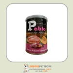 کنسرو سوپر پرمیوم بچه گربه طعم مرغ و اردک و کدو 400 گرم پابلو