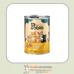 کنسرو پرمیوم گربه بالغ با طعم گوشت گاو و مرغ پابلو 400 گرم